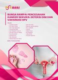 Cover buku: Pencegahan Kanker Serviks: Deteksi Dini dan Vaksinasi HPV