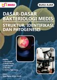Cover buku: Dasar-Dasar Bakteriologi Medis: Struktur, Identifikasi, dan Patogenesis