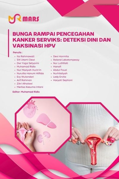 Cover buku: Pencegahan Kanker Serviks: Deteksi Dini dan Vaksinasi HPV
