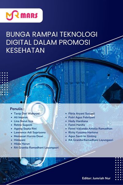 Cover buku: Teknologi Digital dalam Promosi Kesehatan