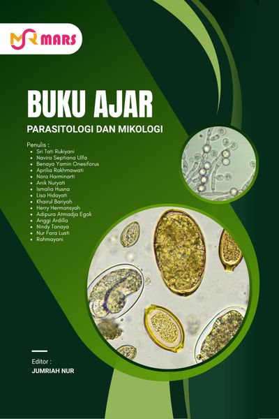 Cover buku: Parasitologi dan Mikologi
