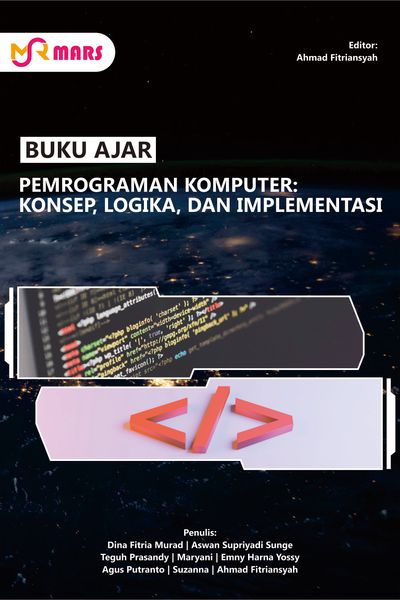 Cover buku: Pemrograman Komputer: Konsep, Logika, dan Implementasi