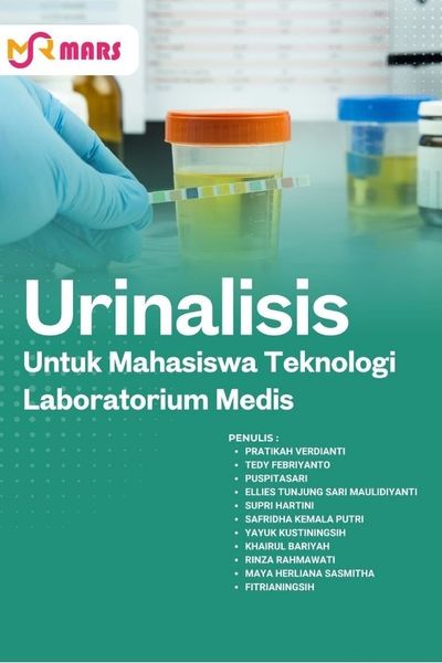 Cover buku: Urinalisis untuk Mahasiswa Teknologi Laboratorium Medis