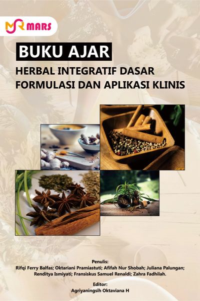 Cover buku: Herbal Integratif: Dasar, Formulasi, dan Aplikasi Klinis