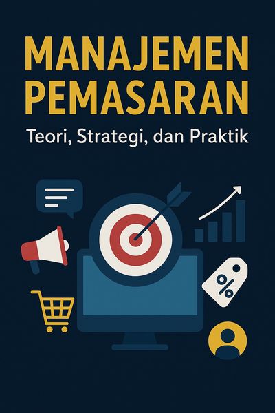 Cover buku: Manajemen Pemasaran: Teori, Strategi, dan Praktik