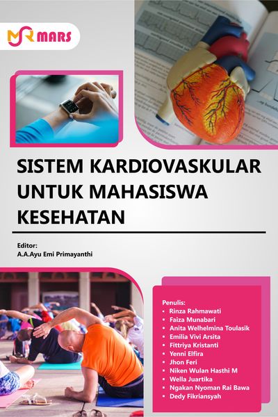 Cover buku: Sistem Kardiovaskular untuk Mahasiswa Kesehatan