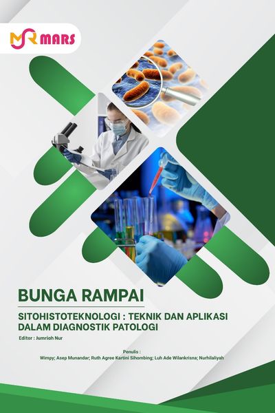 Cover buku: Sitohistoteknologi: Teknik dan Aplikasi dalam Diagnostik Patologi
