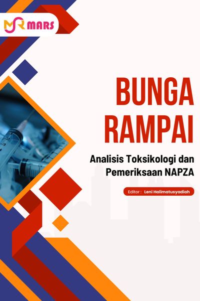 Cover buku: Analisis Toksikologi dan Pemeriksaan NAPZA